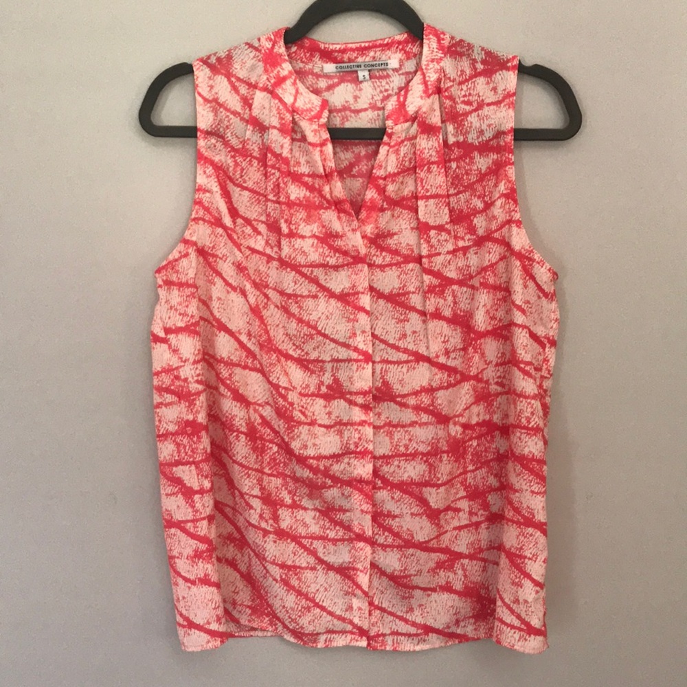 Coral Blouse